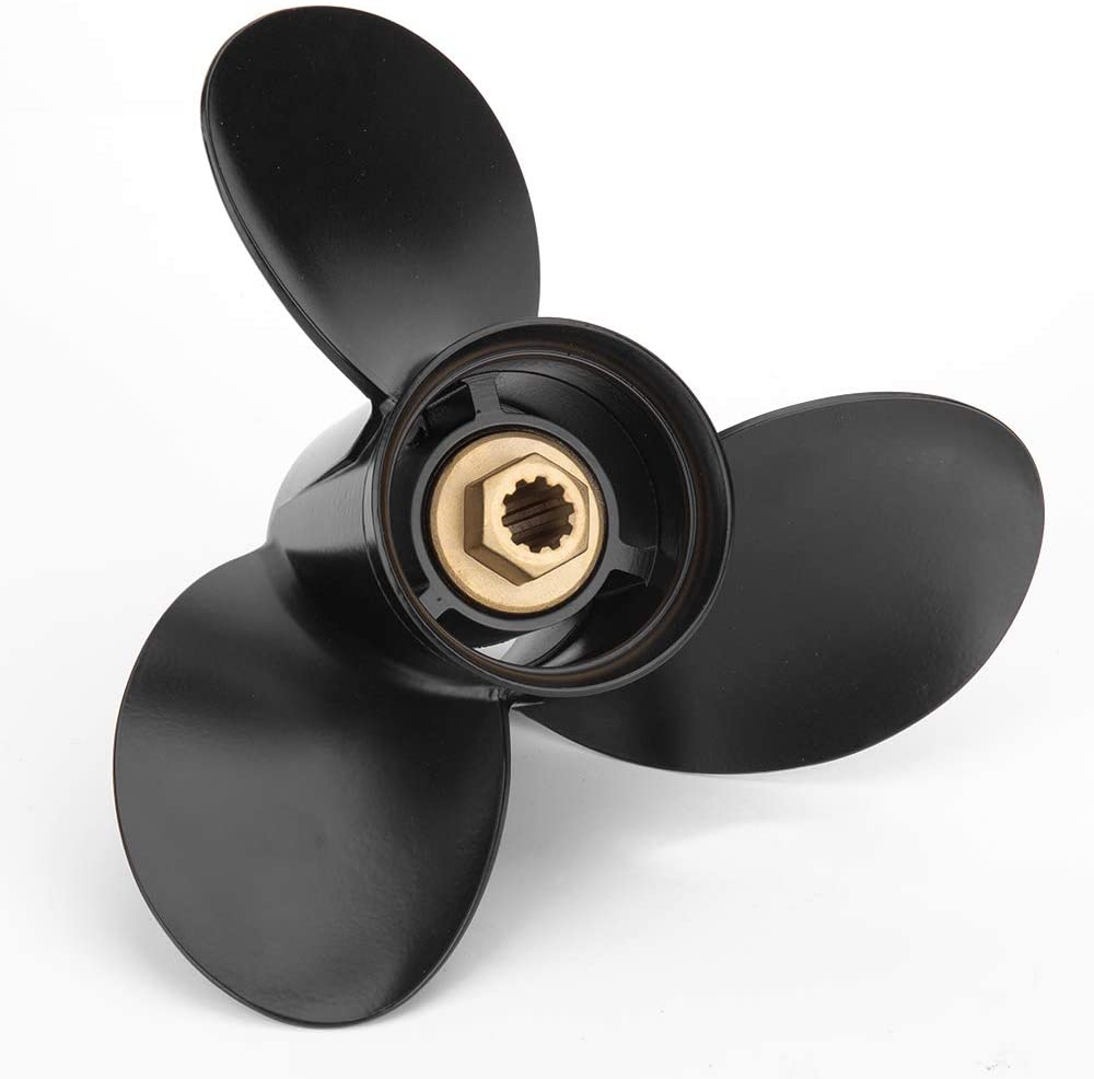 Boat Propeller Black Max Fit Mercury Mariner Force Outboard Engine