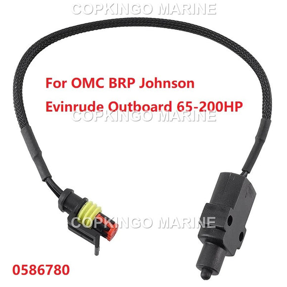 Neutral Start Safety Switch 0586780 Fit For OMC BRP Johnson Evinrude 65-200HP 2004-On