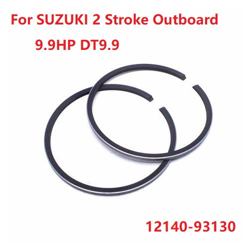 Boat motor Piston Ring Set For SUZUKI 2 Stroke Outboard Engine 9.9HP DT9.9 12140-93130