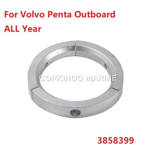 Volvo Penta 3-Piece Collar Propeller Zinc Anode 3858399