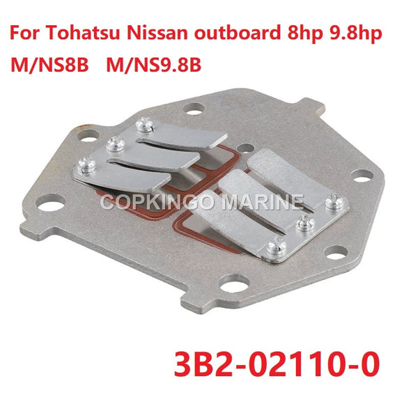 Reed Valve Assy For Tohatsu Nissan outboard engine 8hp 9.8hp M8B M9.8B NS8B NS9.8B 3B2021000M