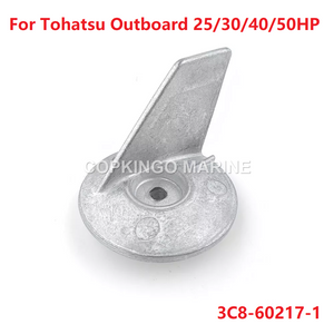 Trim Tab Anode For Tohatsu Outboard 25/30/40/50HP 2 Stroke 3C8-60217-1