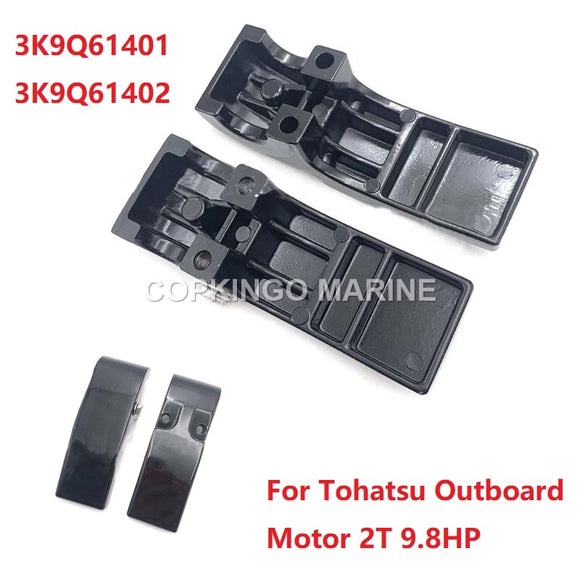 Anti-Vibration Block Mount Bracket For Tohatsu Outboard Motor 2T 9.8HP 3K9Q61401 3K9Q61402