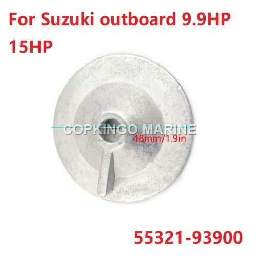 Znic Anode for Suzuki outboard Engine 2T DT9.9K DT15K 4T DF9.9T/TH 55321-93900