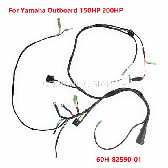 WIRE HARNESS ASSY For Yamaha outboard 150HP 200HP 150A 200A 10PIN 60H-82590-02-00