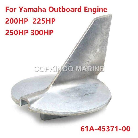 Trim Tab Anode For Yamaha outboard Engine 200HP 225HP 250HP 300HP 61A-45371-00