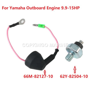 Oil Pressure Switch Assy for Yamaha outboard 9.9-15HP F6 F8 FT8 FT9.9 T909 F9.9 F40 F30 F60 FT60 62Y-82504-10 66M-82127-10