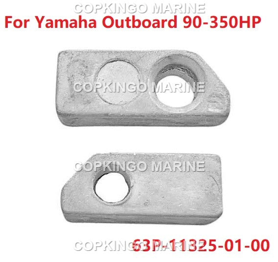 Anti-corrosion Protection Cylinder Block Anode 63P-11325-01-00 for Yamaha Outboard Engine 90-350 HP