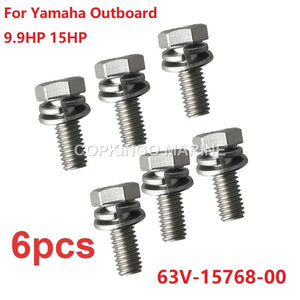 Screw Bolt for yamaha Outboard Engine Motor 9.9HP 15HP 63V-15768-01 68T-15793-01