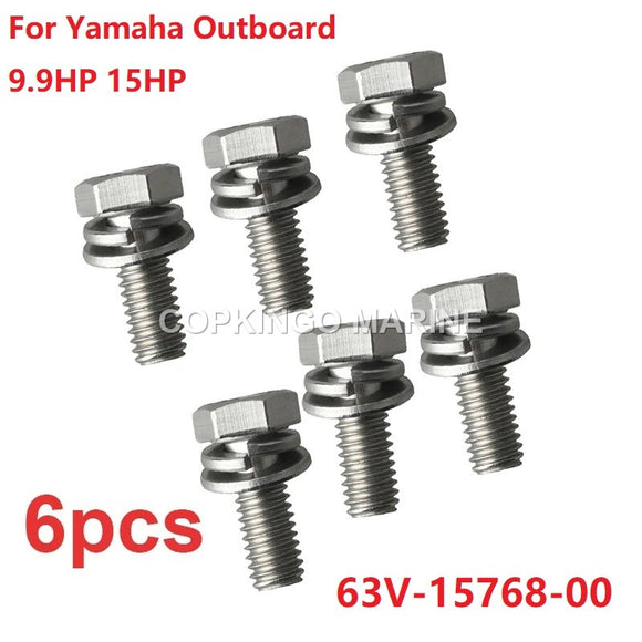 Screw Bolt for yamaha Outboard Engine Motor 9.9HP 15HP 63V-15768-01 68T-15793-01