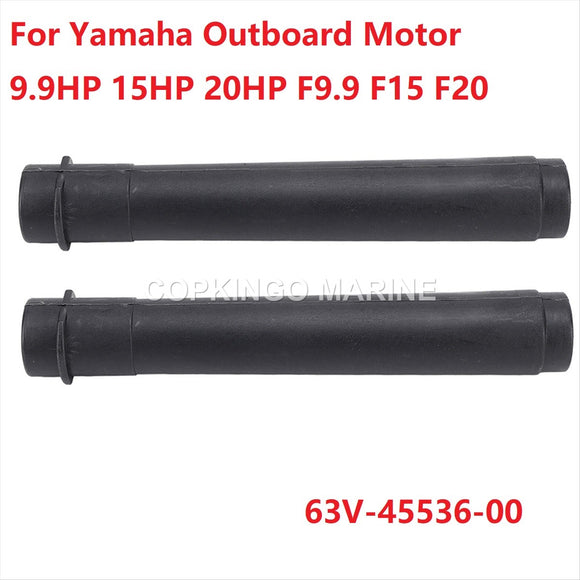 2pcs Drive Shaft Sleeve for Yamaha Outboard Motor 9.9HP 15HP 20HP F9.9 F15 F20 63V-45536-00