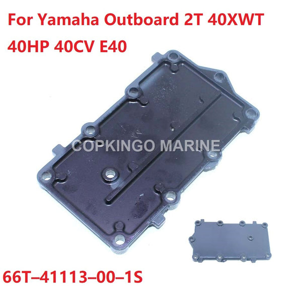 Exhaust Plate Outer Cover Yamaha Outboard Engine 2 Stroke 40XWT 40HP 40CV E40 66T-41113-00