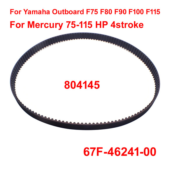 Timing Belt For Yamaha Mercury Outboard Motor F75 F80 F90 F100 F115 67F-46241-00