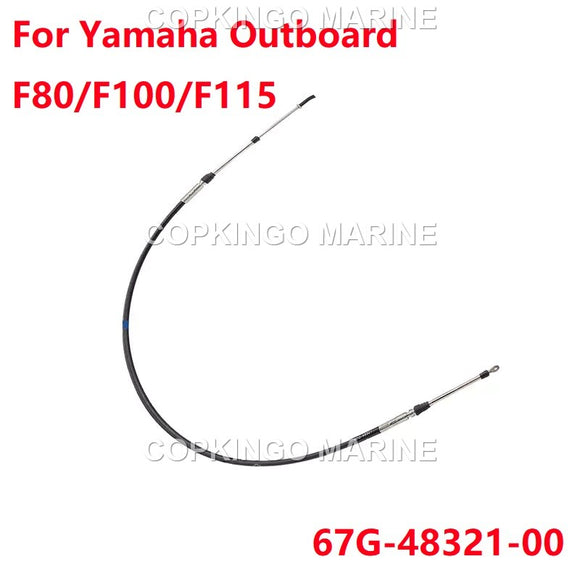 front operating valve line cable for Yamaha outboard engine F80-F115 67G-48321-00