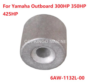 Cylinder Head Crankcase Anode for Yamaha Outboard Motor Engine 300HP 350HP 425HP 6AW-1132L-00