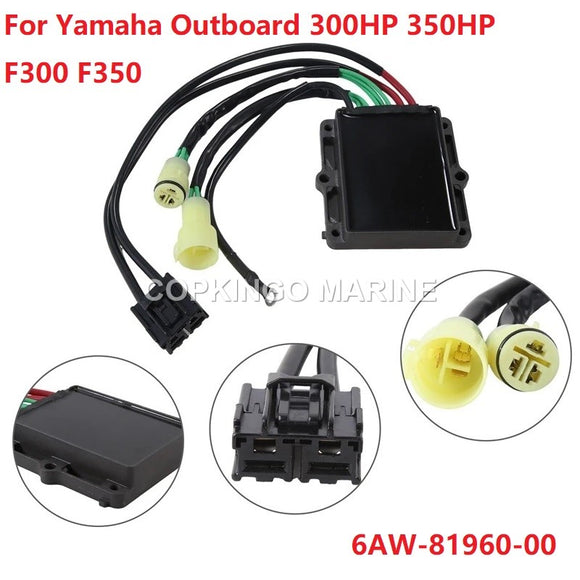 Rectifier Regulator Assy For Yamaha Outboard 300HP 350HP F300 F350 BIN43 6AW-81960-00