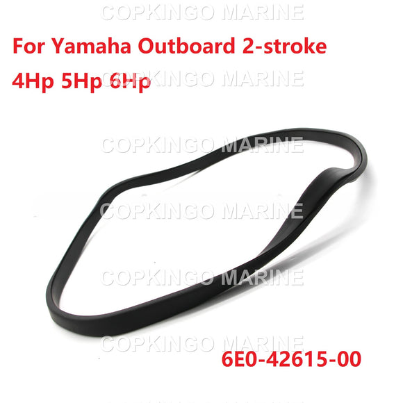 Top Cover Silencer Seal Strip 6E0-42615-00 for Yamaha Outboard Engine 2-stroke 4Hp 5Hp 6Hp