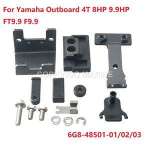 Remote Control Attachment Assy for Yamaha Outboard Motor 4T 8HP 9.9HP FT9.9 F9.9 6G8-48501-02 6G8-48501-01 6G8-48501-03