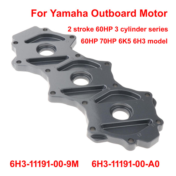 Cover Cylinder Head For Yamaha Outboard 2T 60HP 6K5 6H3 Series 6H3-11191-00-9M