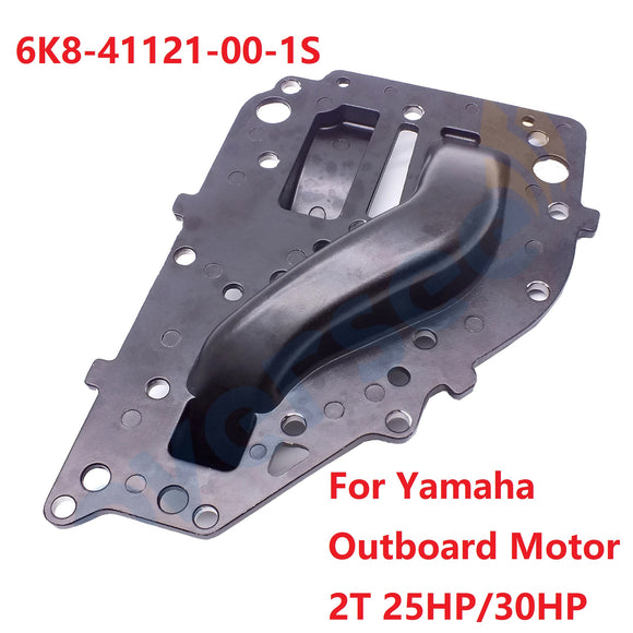 Boat Motor 6K8-41121-00-1S Inner cover,exhaust For Yamaha Outboard Motor 2T 25HP 30HP