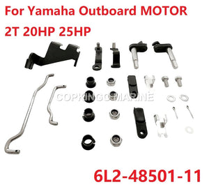 Remote Control Attachment Assy For Yamaha Outboard MOTOR 2T 20HP 25HP 6L2-48501 6L2-48501-11