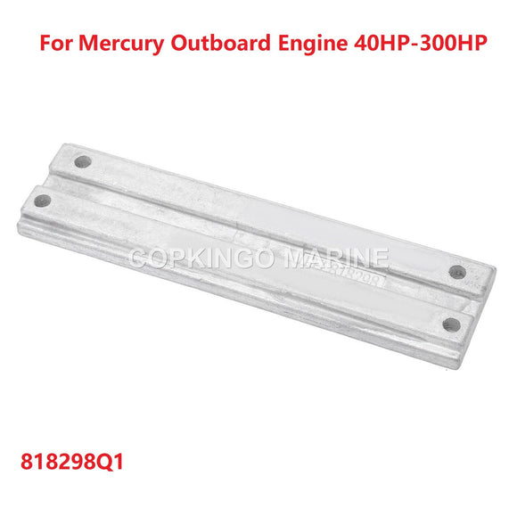Boat aluminium Anode For Mercury Outboard 60-100-150-175-200-225-300HP 818298Q1