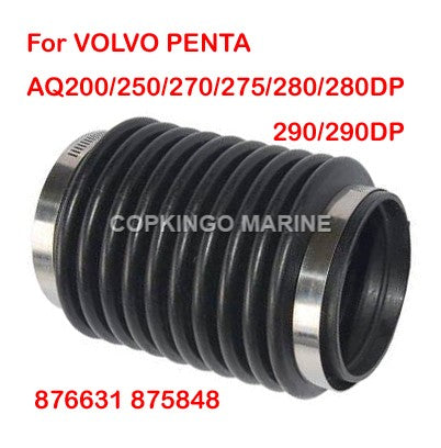 Exhaust Bellows Boot for Volvo Sterndrive Penta AQ Sterndrives 875848-4/876631-3/18-2758