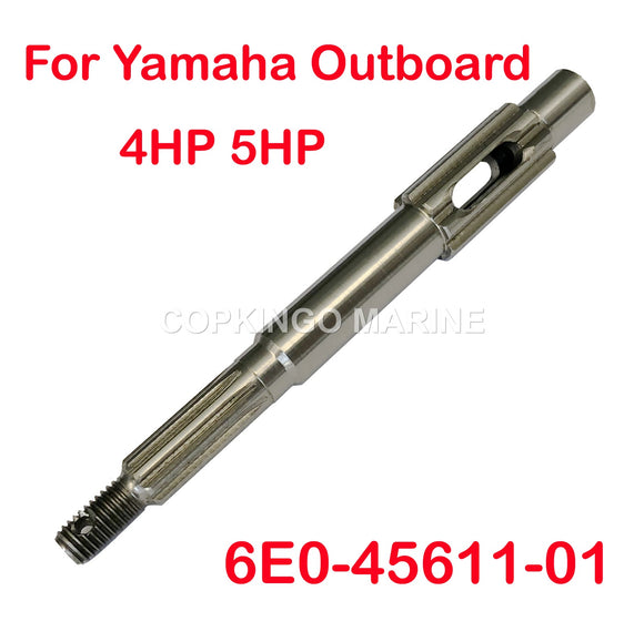 Boat Propeller Shaft 6E0-45611-01 F4-03030001 For Yamaha Parsun Outboard 4HP 5HP