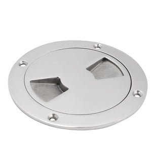 Boat Screw Out Deck Inspection Plate Round Deck Inspection Access Hatch Cover For Yacht Marine 3INCH 4INCH 5INCH 6INCH