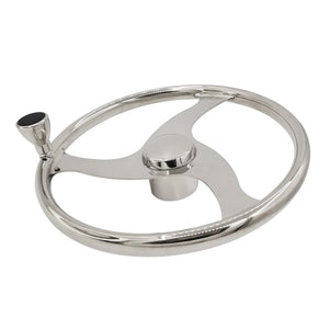 Stainless Steel Boat Steering Wheel Destroyer Style Marine Marine Hardware Sector Steering Wheel