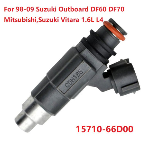 Fuel Injector for Suzuki Outboard 4 stroke DF60 DF70 1998 to 2009 15710-66D00