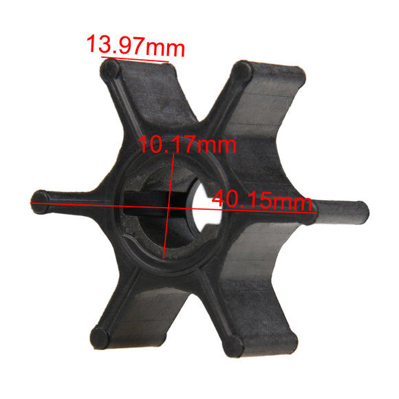 Boat Water Pump Impeller for Suzuki outboard 4hp/5hp/6hp/8hp 2-stroke 17461-98501/98502/98503 18-3097 5003336