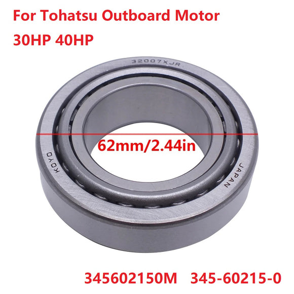 Tapered Roller bearing For Tohatsu Outboard Motor 30HP 40HP 32007JR 345602150M 345-60215-0