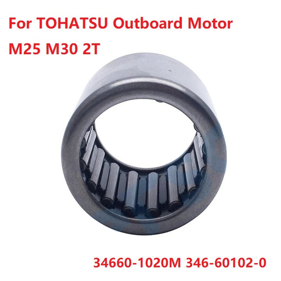 2Pcs Needle Bearing Propeller Housing For TOHATSU Outboard Motor M25 M30 2T 346-60102-0 34660-1020M