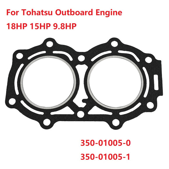 Boat engine Cylinder Head Gasket for Tohatsu 18HP 15HP 9.8HP outboard motor 350-01005-0 350-01005-1