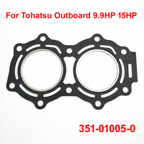 Boat Cylinder Head Gasket for Tohatsu 9.9HP 15HP 2 stroke outboard 351-01005-1