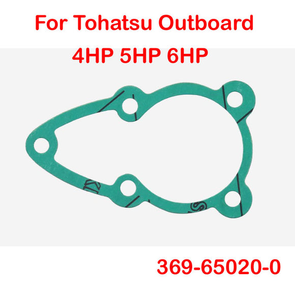 2pcs Water Pump CASE LOWER Gasket For Tohatsu Outboard 4HP 5HP 6HP 369-65020-0