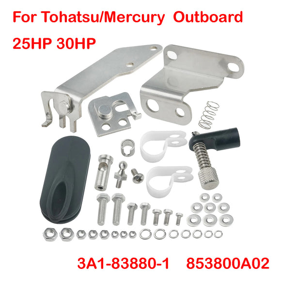 Remote Control Fitting Kit For Tohatsu Mercury Outboard 25HP 30HP 853800A02