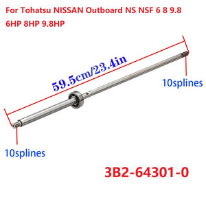 Boat DRIVE SHAFT(short) for Tohatsu NISSAN Outboard NS NSF 6 8 9.8 6HP 8HP 9.8HP 3B2-64301-0