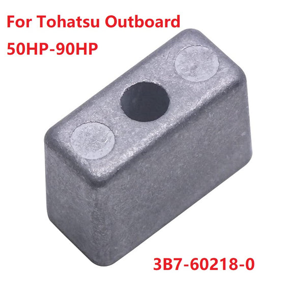 Zinc Anode For Tohatsu Outboard Motor Bracket 50HP to 90HP 3B7602180M 3B7-60218