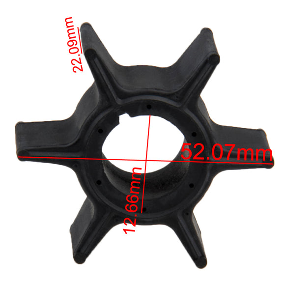 Water pump impeller for Tohatsu Nissan (30/40/50hp) 2-stroke 3C8-65021-2 18-8922