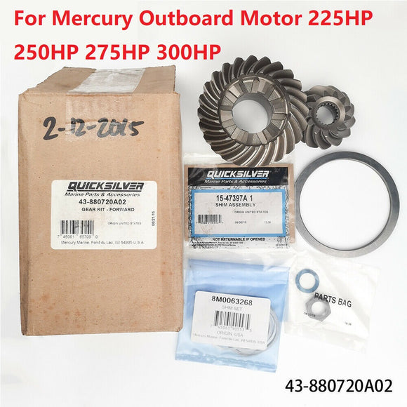 Forward Gear And Pinion Set For Mercury Outboard Motor 225HP 250HP 275HP 300HP 880720A02