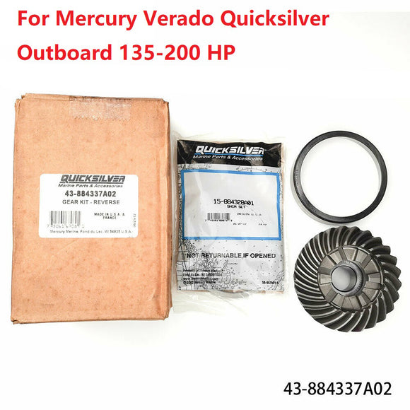 Reverse Gear Kit For Mercury Outboard Motor Verado Quicksilver 135-200 HP ;884337A02 43-884337A02