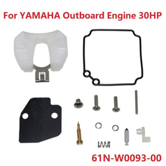Carburetor Repair KIT 61N-W0093-00-00 for YAMAHA Outboard Engine 30HP