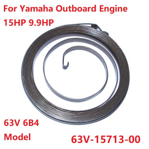 Starter Spring Replaces For Yamaha Outboard Engine 15HP 9.9HP 63V 6B4 Model;63V-15713-00-00