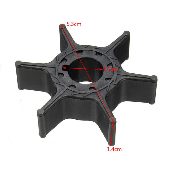 Boat Water Pump Impeller for YAMAHA outboard 2/4 stroke (T8/T9/T15/F15/F20)HP 63V-44352-01 18-3040 9-45607 500363