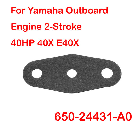 2pcs Fuel Pump Gasket For Yamaha Outboard 2-Stroke 40HP 40X E40X 650-24431-A0