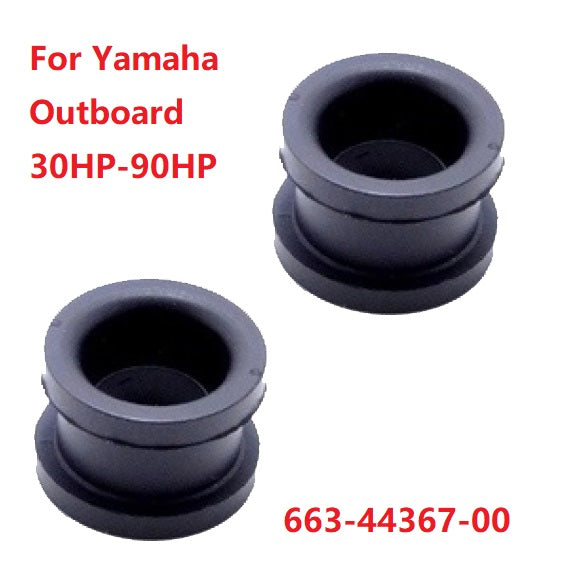 2Pcs Rubber Diamper WATER Seal for Yamaha Outboard Engine Motor 30HP-90HP 663-44367-00