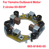 Yamaha Brush Holder Assbly Fit Outboard 55-90HP engine Motor 663-81840-11 663-81840 663-81840-10