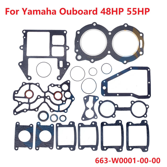 Upper Casing Gasket Kit For fitting Yamaha Ouboard 48HP 55HP 663-W0001-00-00